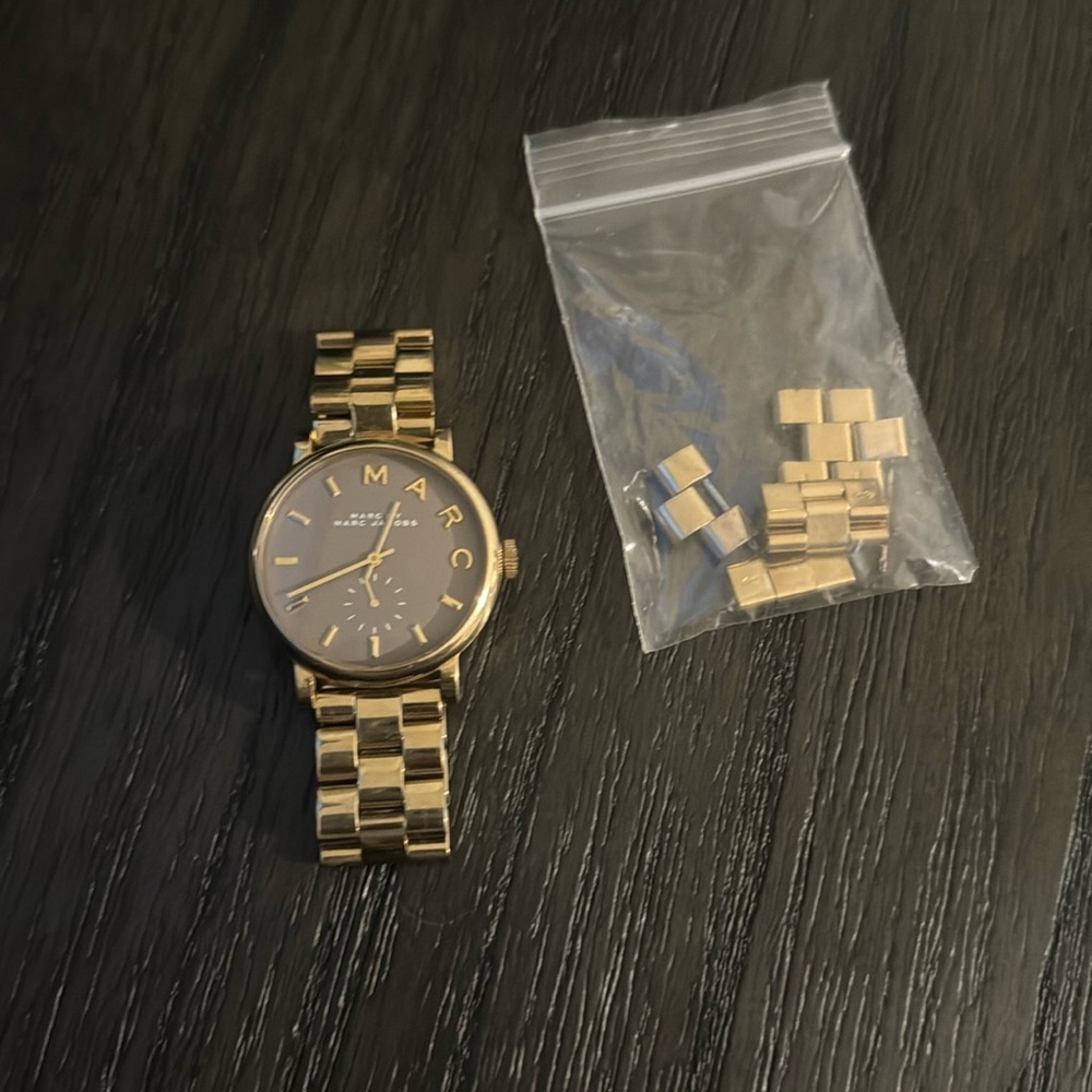 Marc Jacob’s Gold Watch